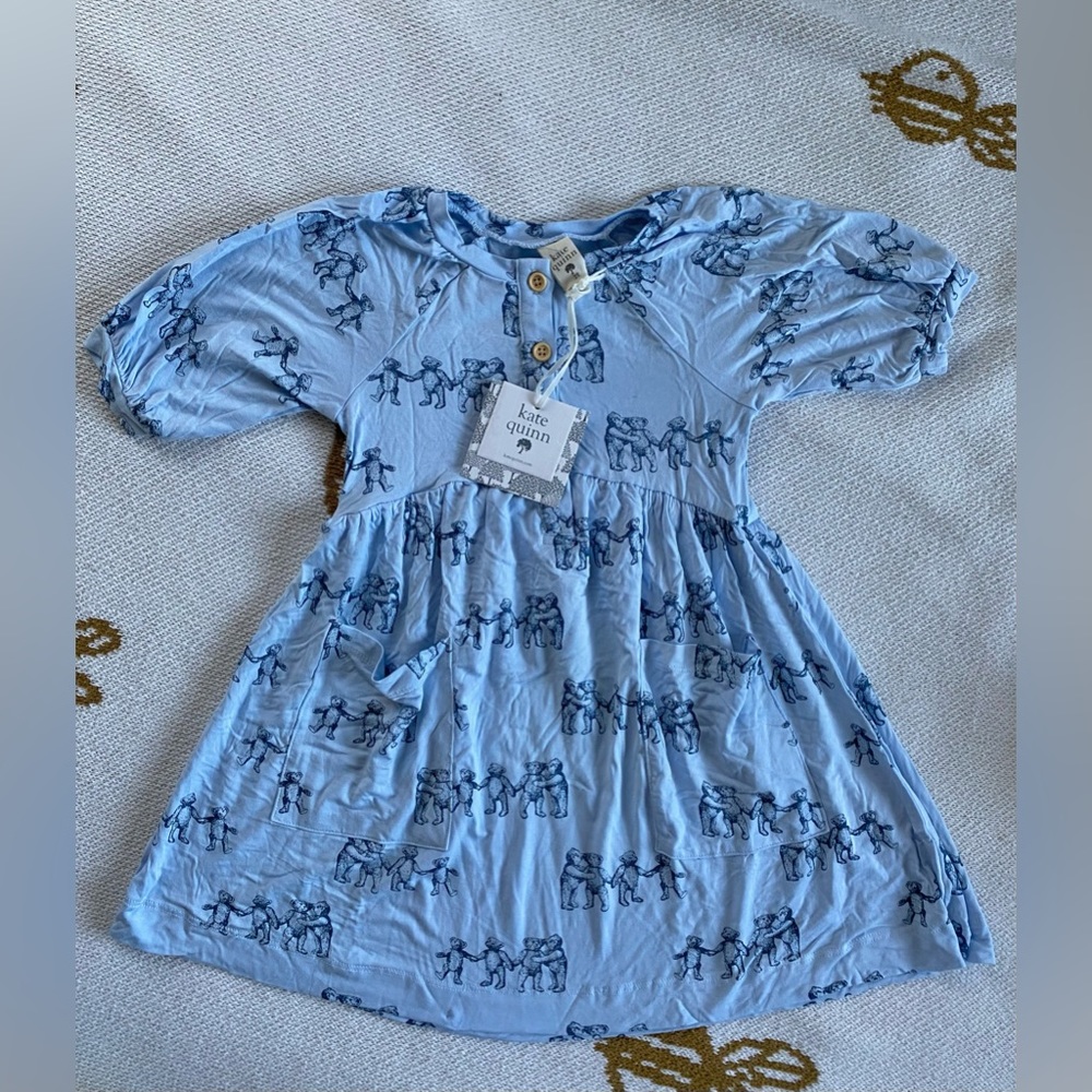 Kate Quinn teddy bear dress